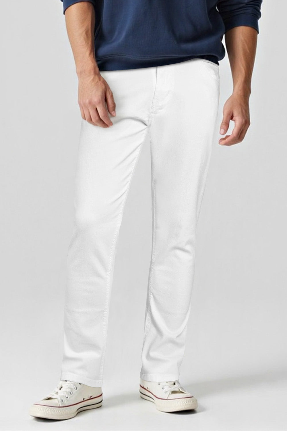 Men's Super Stretch Slim Fit Jean - White