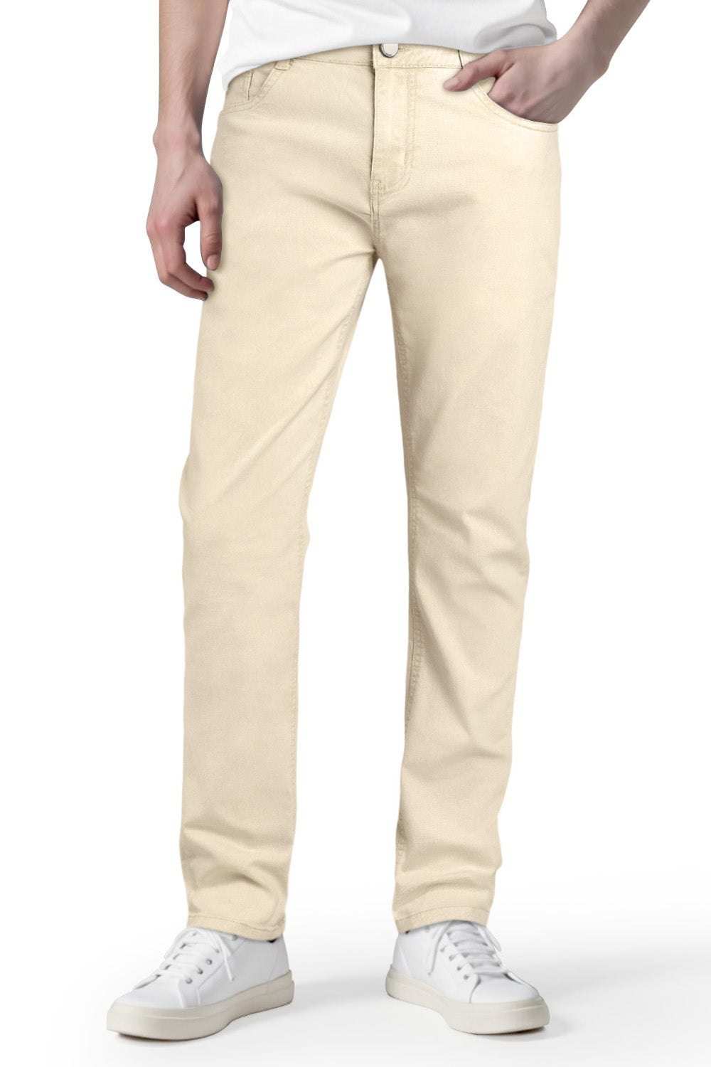 Men's Super Stretch Slim Fit Jean - Khaki