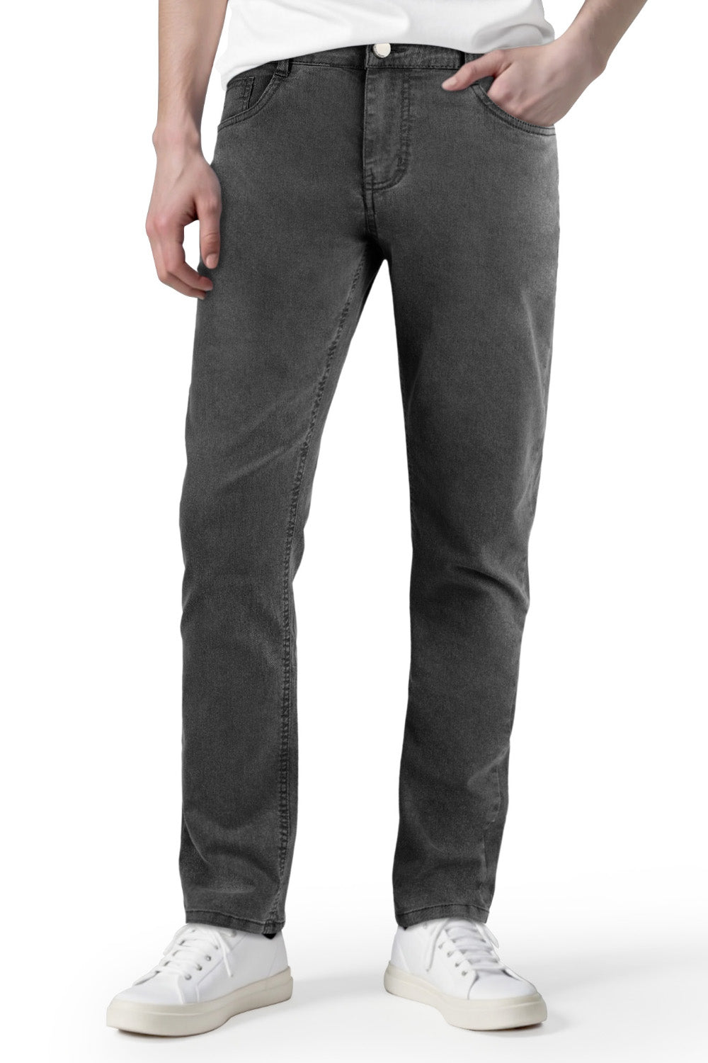Men's Super Stretch Slim Fit Jean - Black