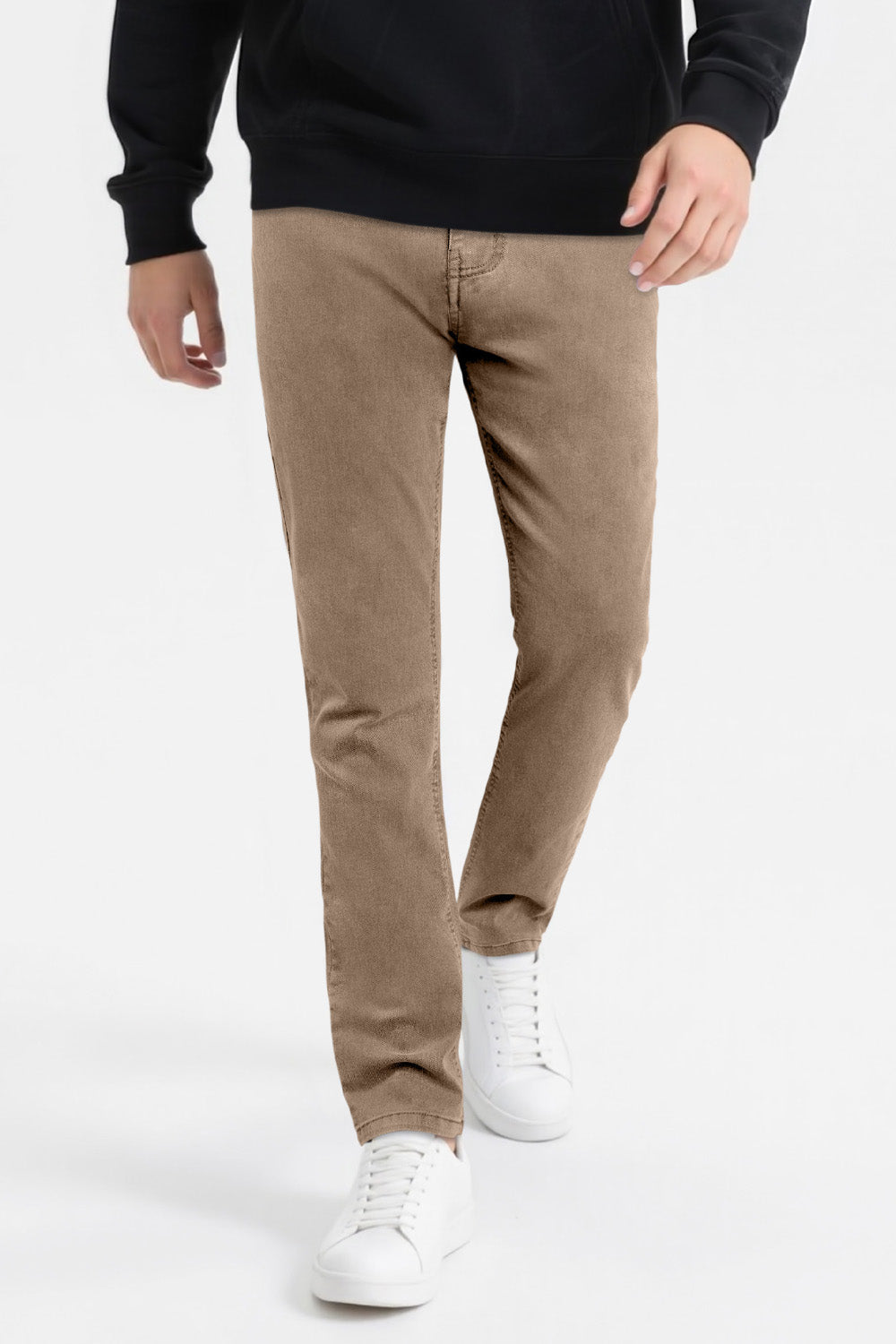 Men's Super Stretch Slim Fit Jean - Brown
