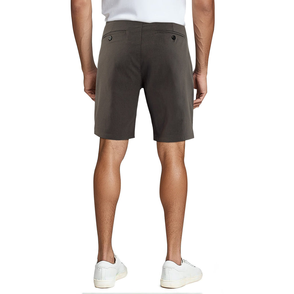 Mens Casual Chino Short - Dark Grey