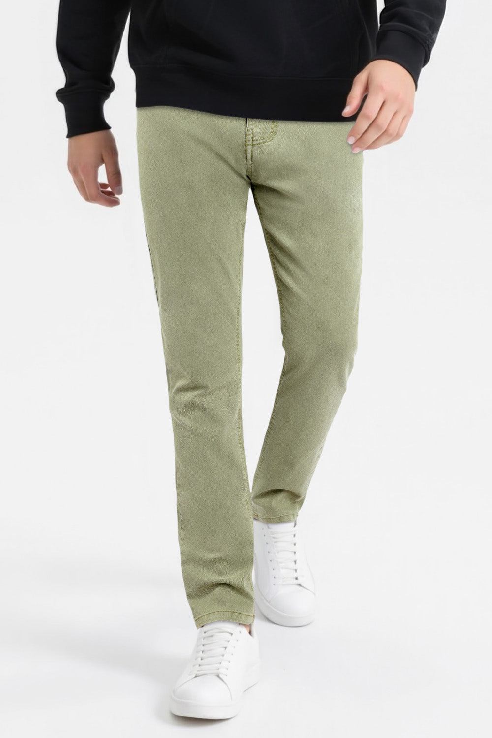 Men's Super Stretch Slim Fit Jean - Green
