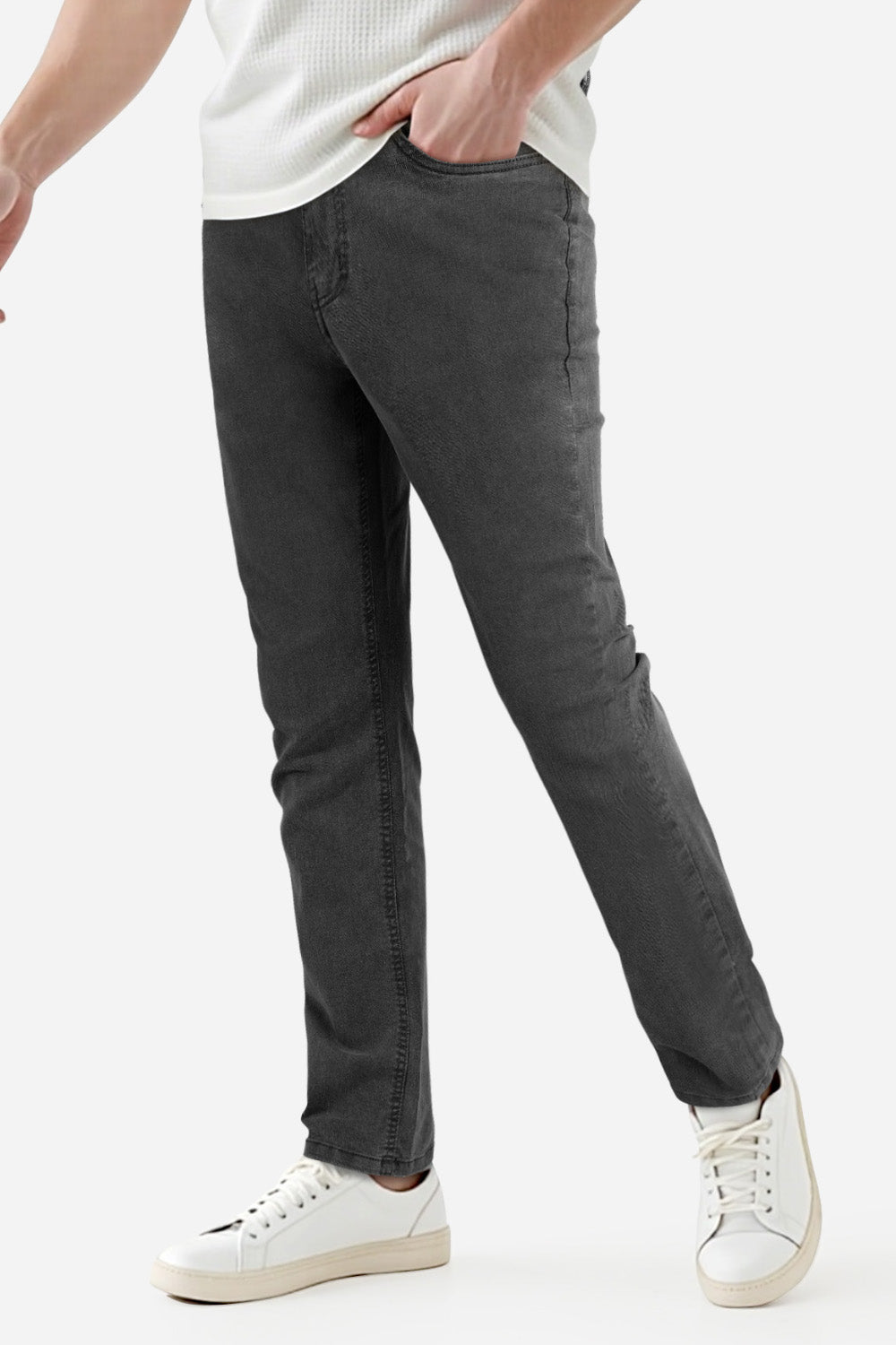 Men's Super Stretch Slim Fit Jean - Black