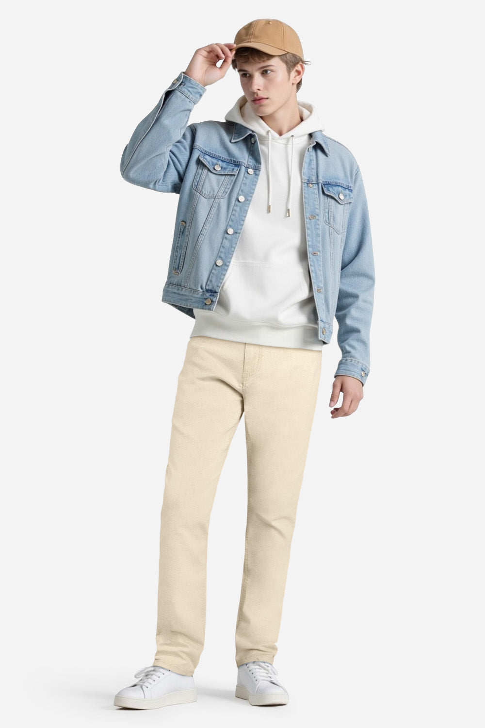 Men's Super Stretch Slim Fit Jean - Khaki