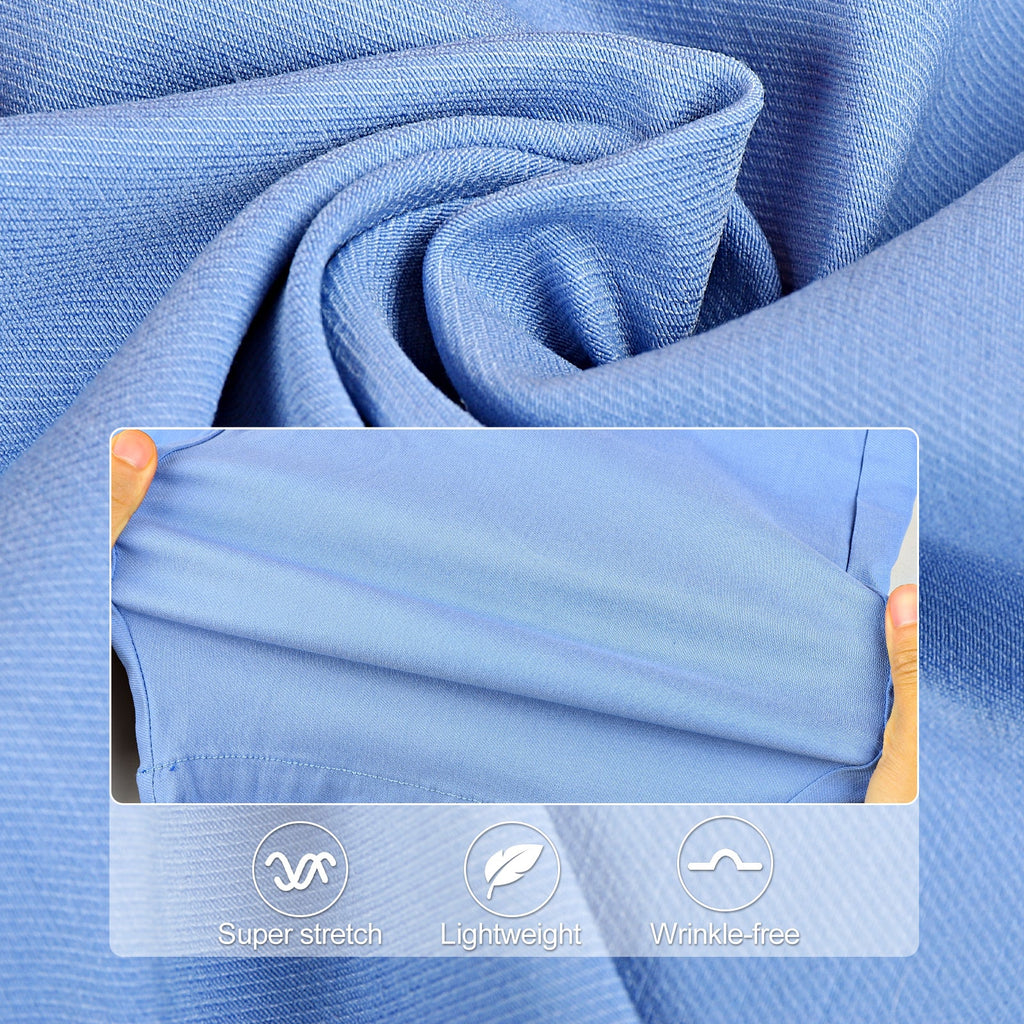 Mens Casual Chino Short - Sky Blue