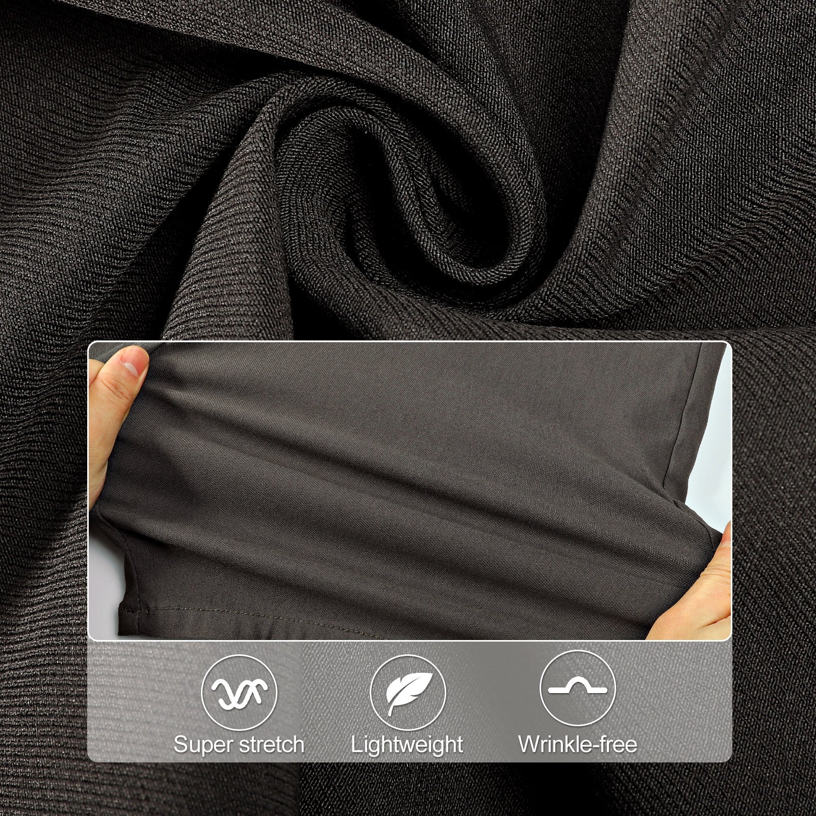 Mens Casual Chino Short - Dark Grey