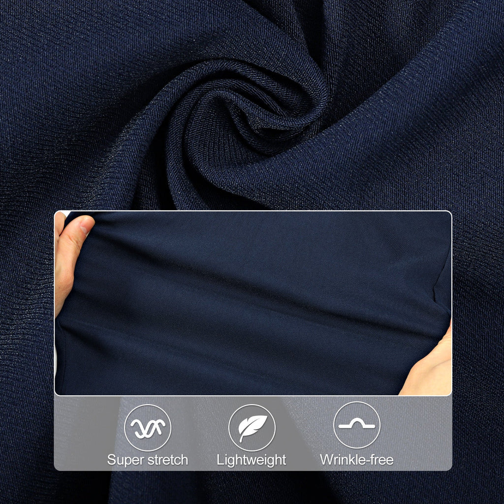 Mens Casual Chino Short - Navy Blue